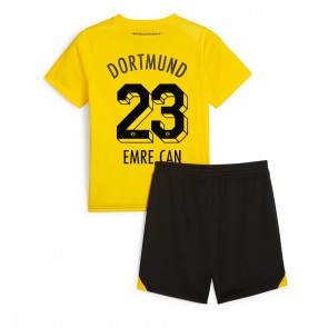 Maillot de foot Borussia Dortmund Emre Can #23 Domicile enfant 2023-24 Manches Courte (+ pantalon court)